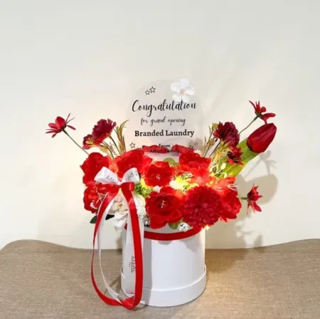 Bloom Box Akrilik Ucapan Grand Opening Balikpapan