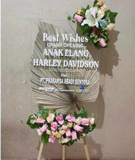 Papan Akrilik Ucapan Grand Opening Balikpapan